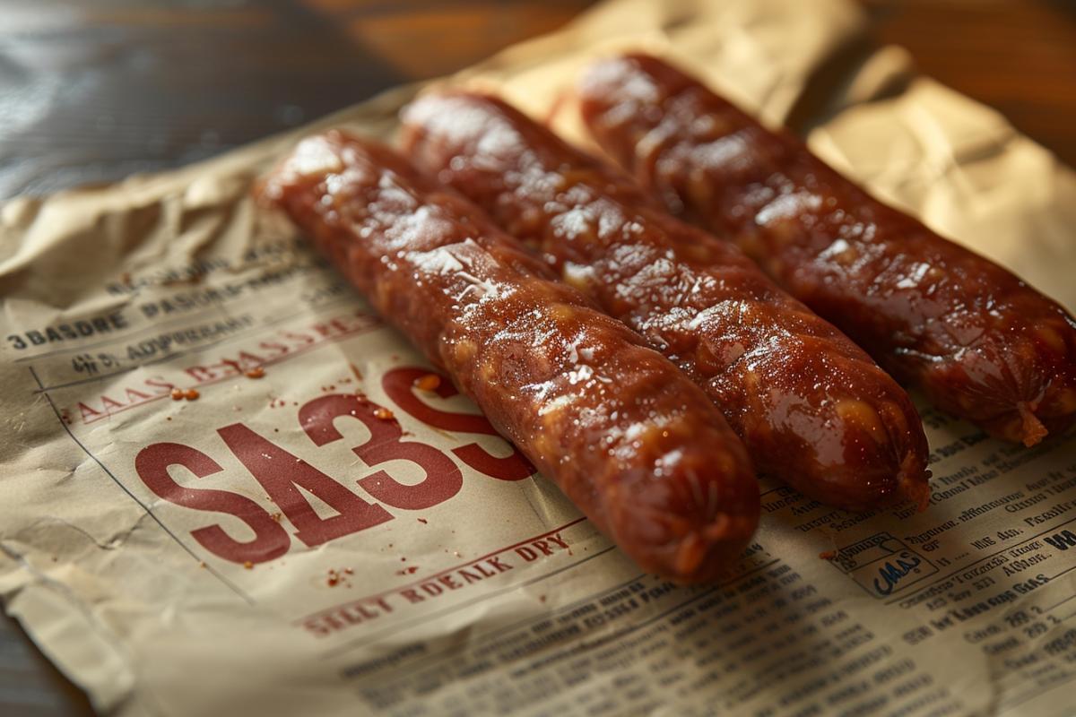 Alerte à la consommation : détail d'un rappel sur saucisse sèche SAS 3 Pastres