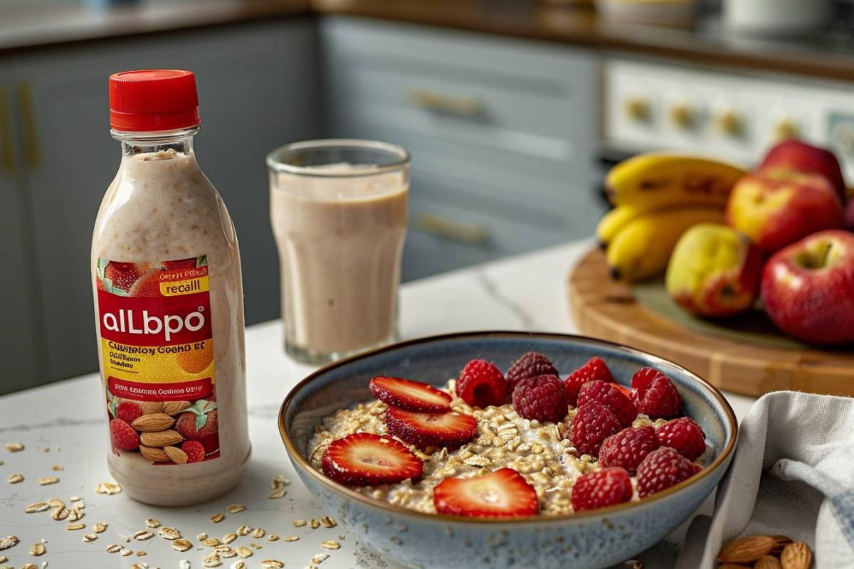 Alerte rappel Alpro : détail sur le P'tit Déj à l'avoine 1L - Agissez !