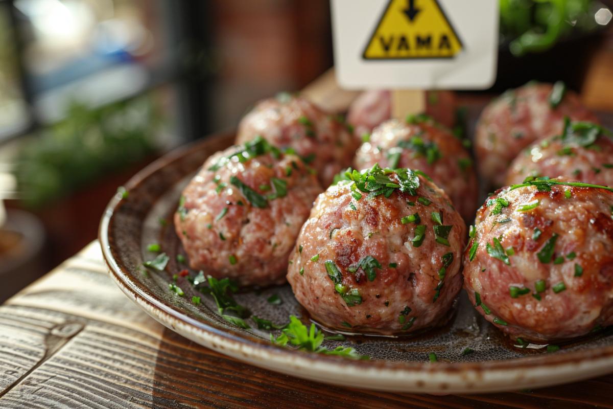 Alerte rappel consommateur : boulette au veau Tendriade, détails importants