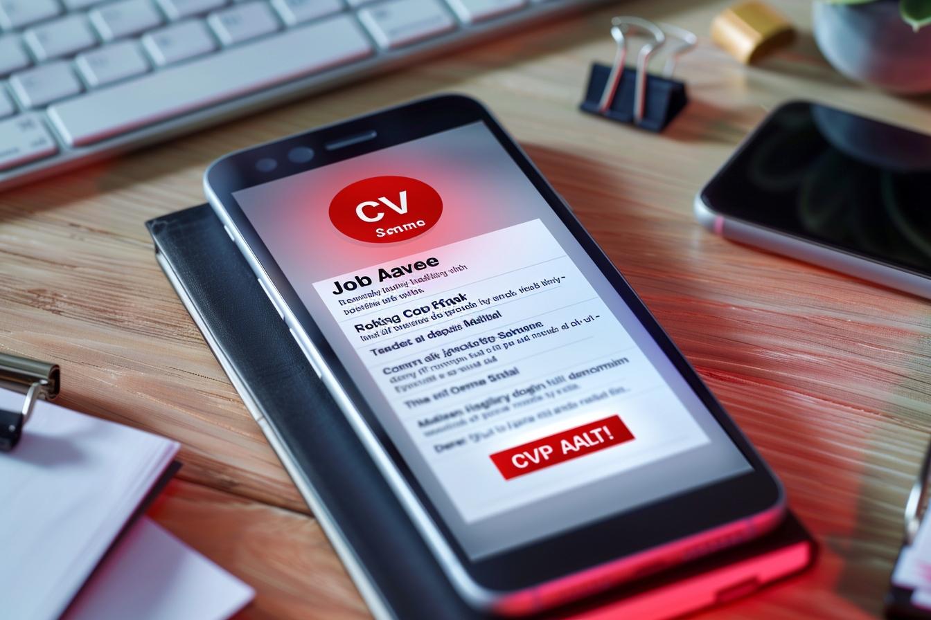 Arnaque au CV : alerte aux SMS d'offres d'emploi trompeuses et leurs dangers