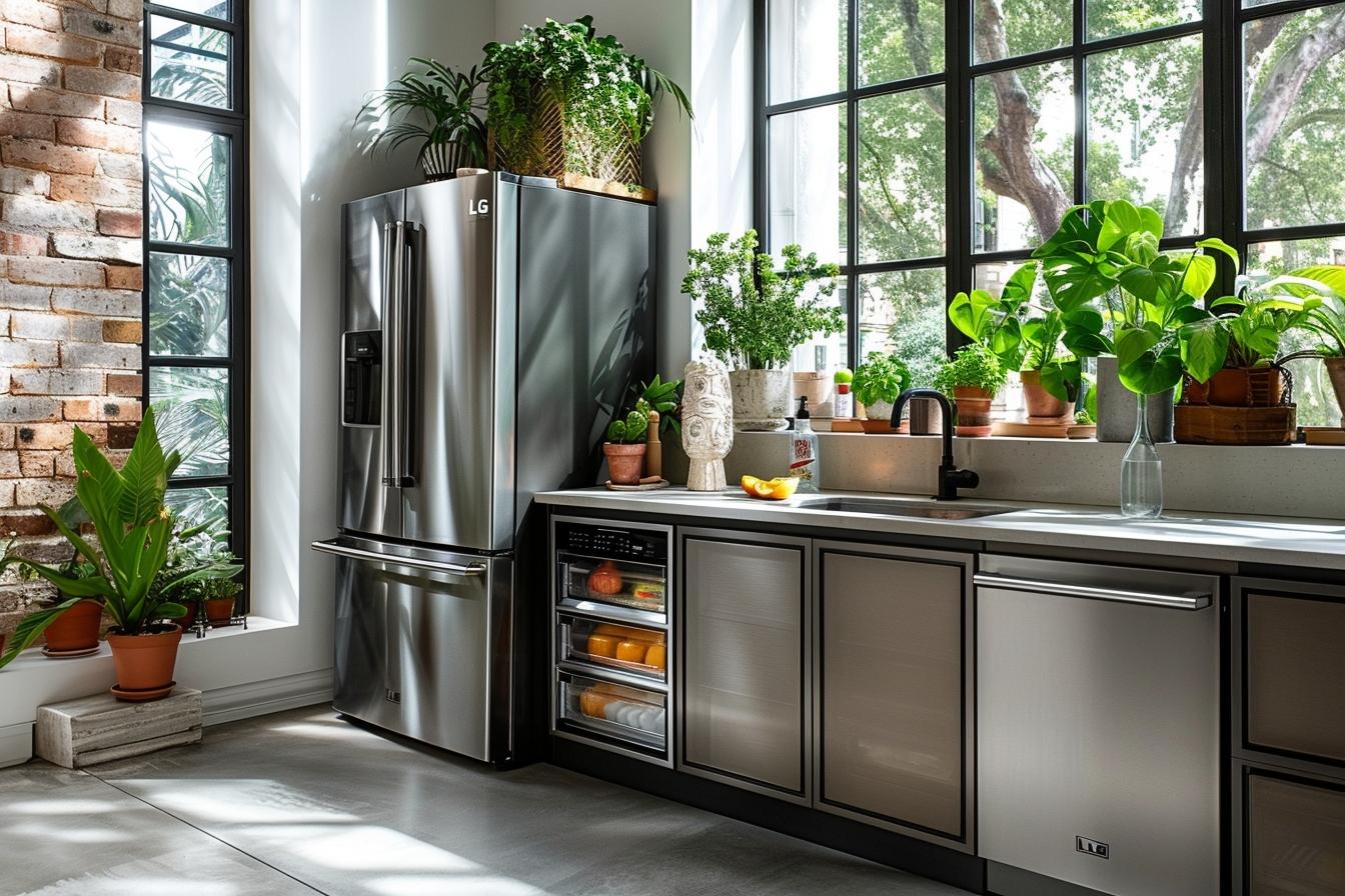 Avis complet sur le réfrigérateur LG GSLV91MBAC : performances et fonctionnalités