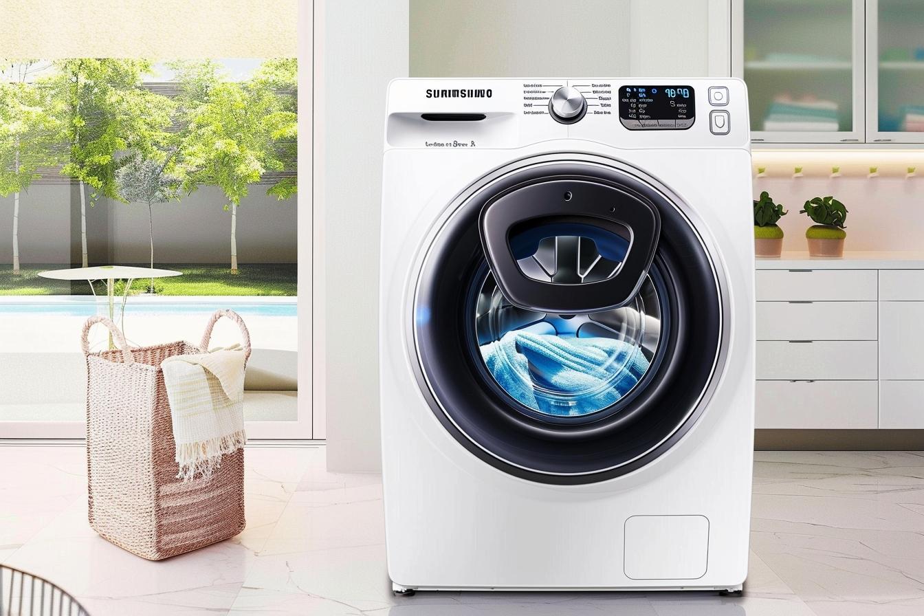 Avis Lave-Linge Samsung WW80T552DAW : efficace et économe en énergie