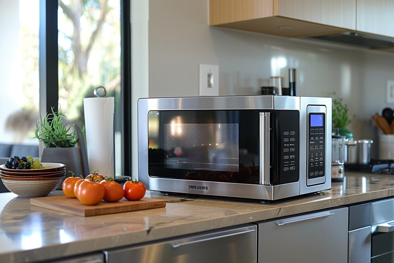 Avis Micro-ondes Samsung MS28F303TFS/EF : efficace et facile d'utilisation