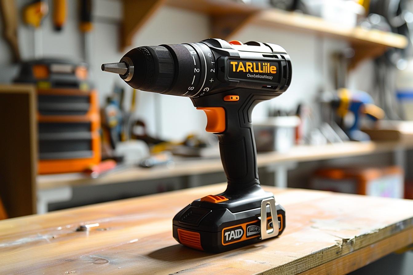 Avis perceuse-visseuse Tacklife PCD04B : efficace et polyvalente