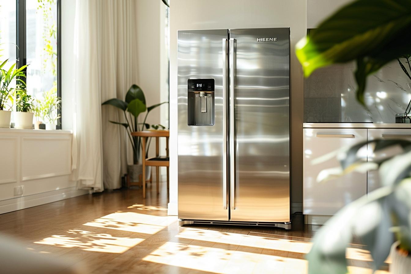 Avis Réfrigérateur HISENSE rq560n4wc1 : efficacité et design modernes