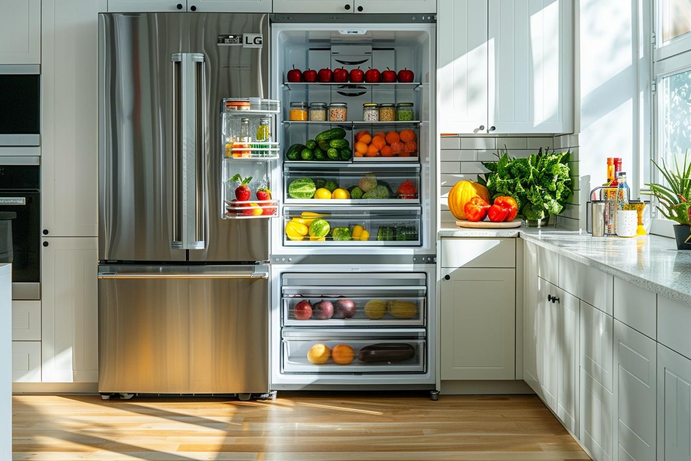 Avis Réfrigérateur LG gsl6681ps : spacieux et économe en énergie