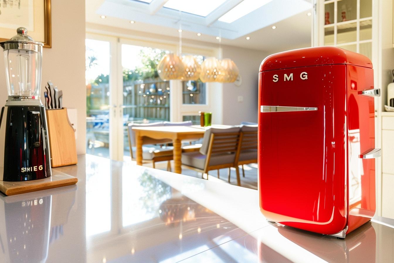 Avis Robot Pâtissier Smeg SMF03RDEU : design et performance