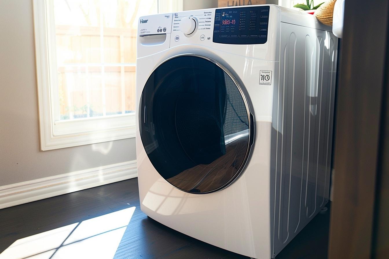Avis sur Haier HWD100B14939S8FR : Test et évaluation détaillée du lave-linge