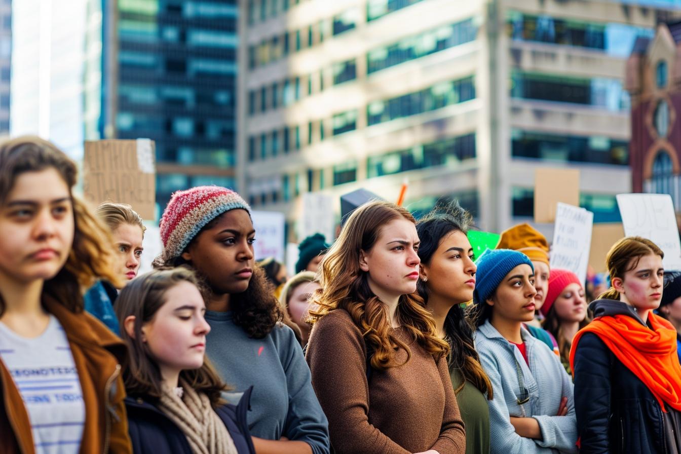 Manifestation contre les prélèvements abusifs d'Indexia (ex-SFAM) devant leur siège