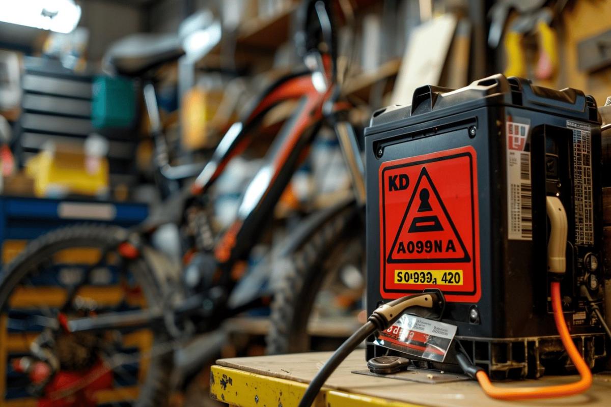 Rappel batterie VAE KD EUROPE S039-A et chargeur XQH-420S020 : risque de surchauffe