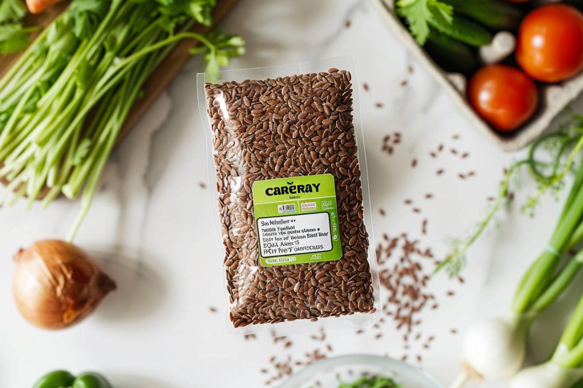 Rappel Carrefour bio : graines de lin brun biologique retirées de la vente pour risque sanitaire