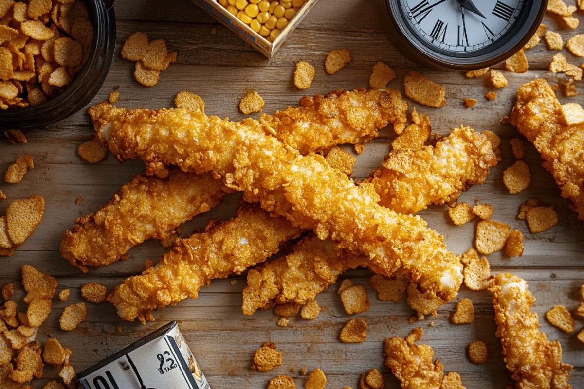 Rappel consommateur : aiguillette de poulet corn flakes 1kg sans marque - détails du retrait