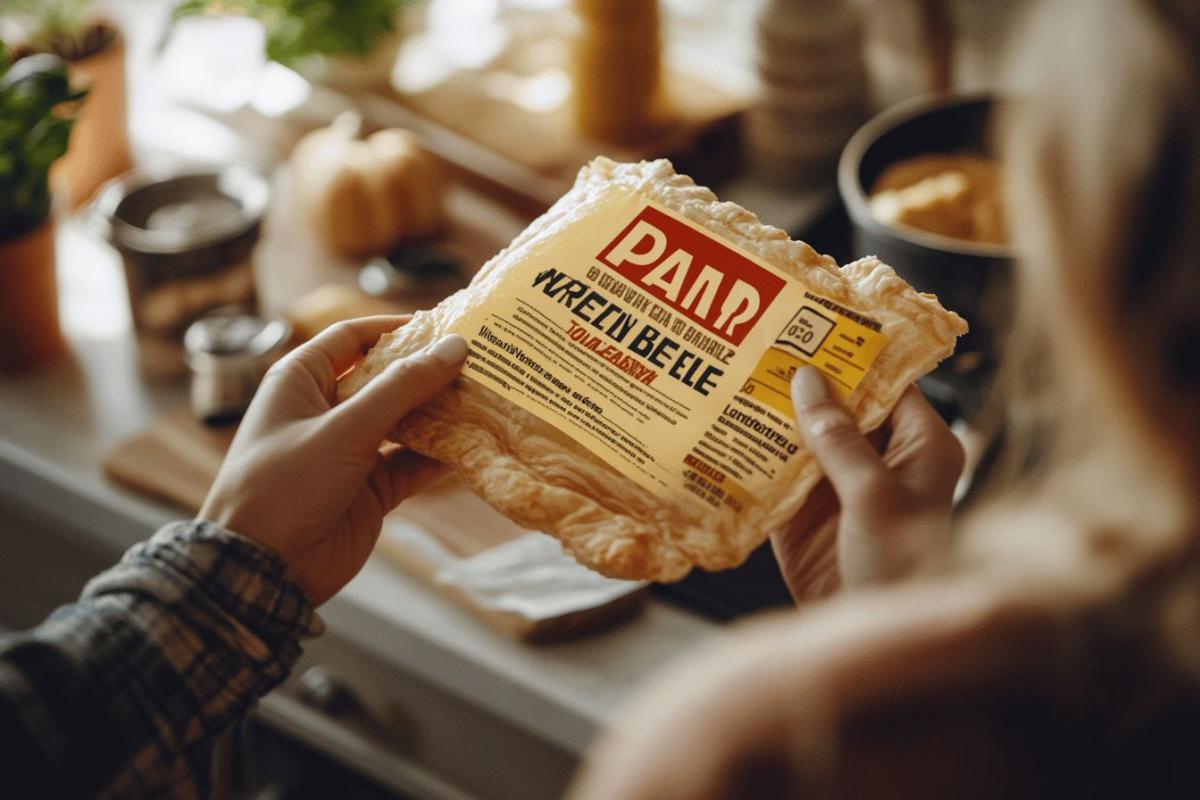 Rappel consommateur : alerte sur la pâte feuilletée pur beurre PAM - détails et mesures à prendre