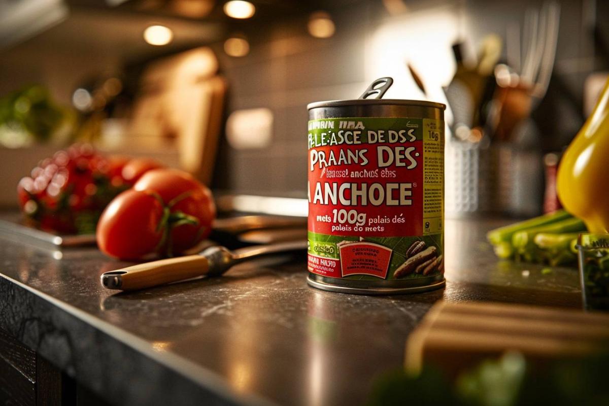 Rappel consommateur : Anchoïade 100g Palais des Mets - Risque alimentaire, retrait du produit