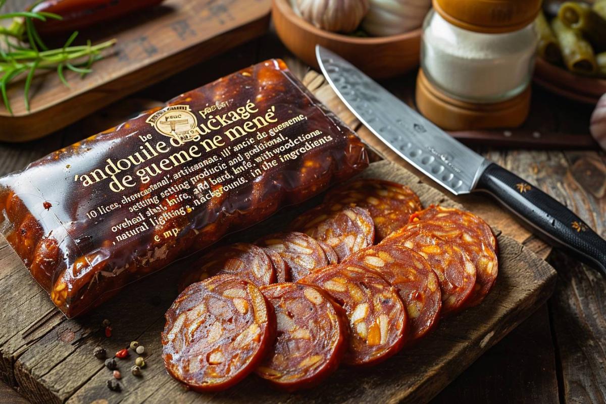 Rappel consommateur - andouille de Guémené à l'ancienne, 10 tranches Producteurs et commerçants