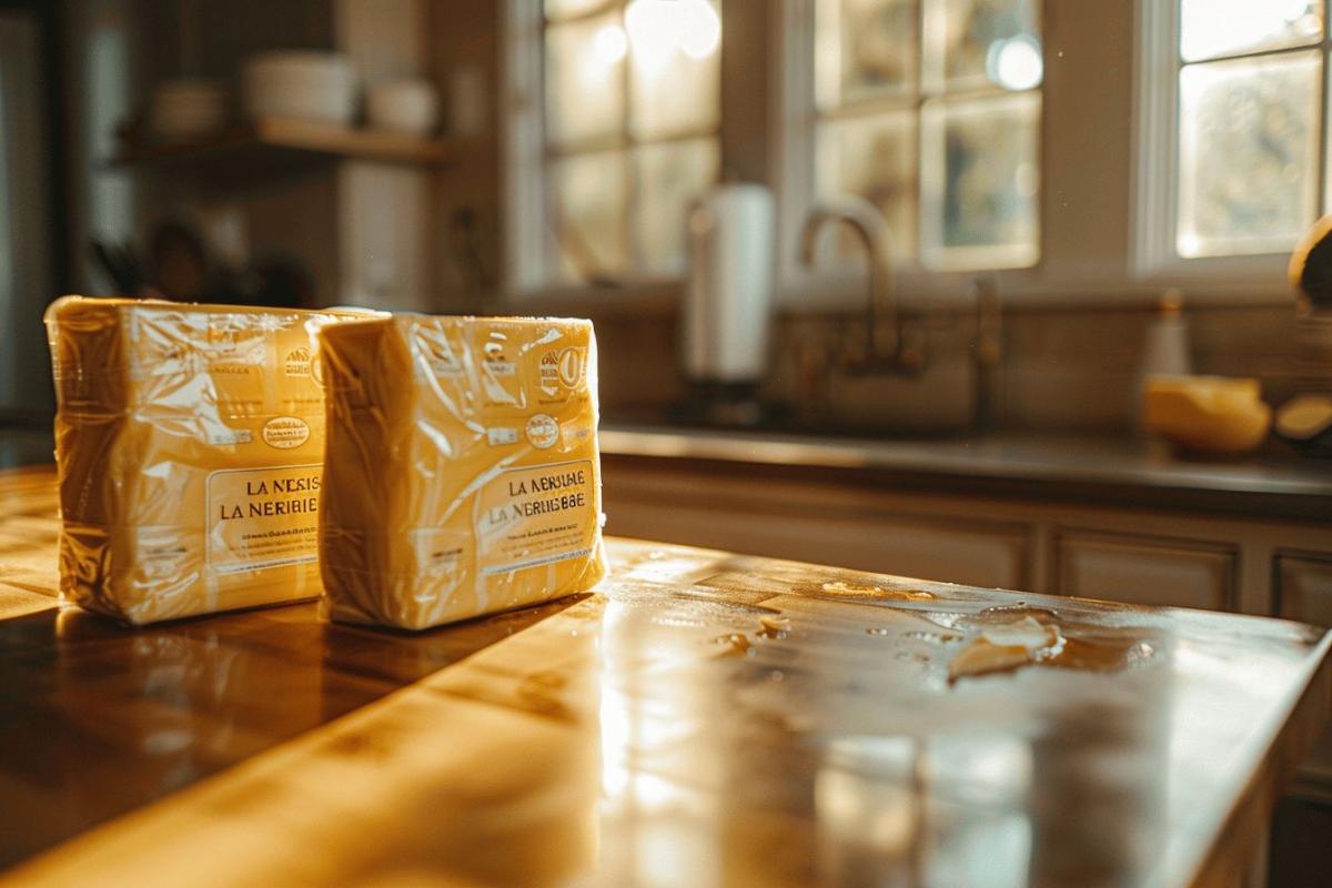 Rappel consommateur : beurre La Jersiaise au lait d'or - Lot avec date limite 06/02/2025