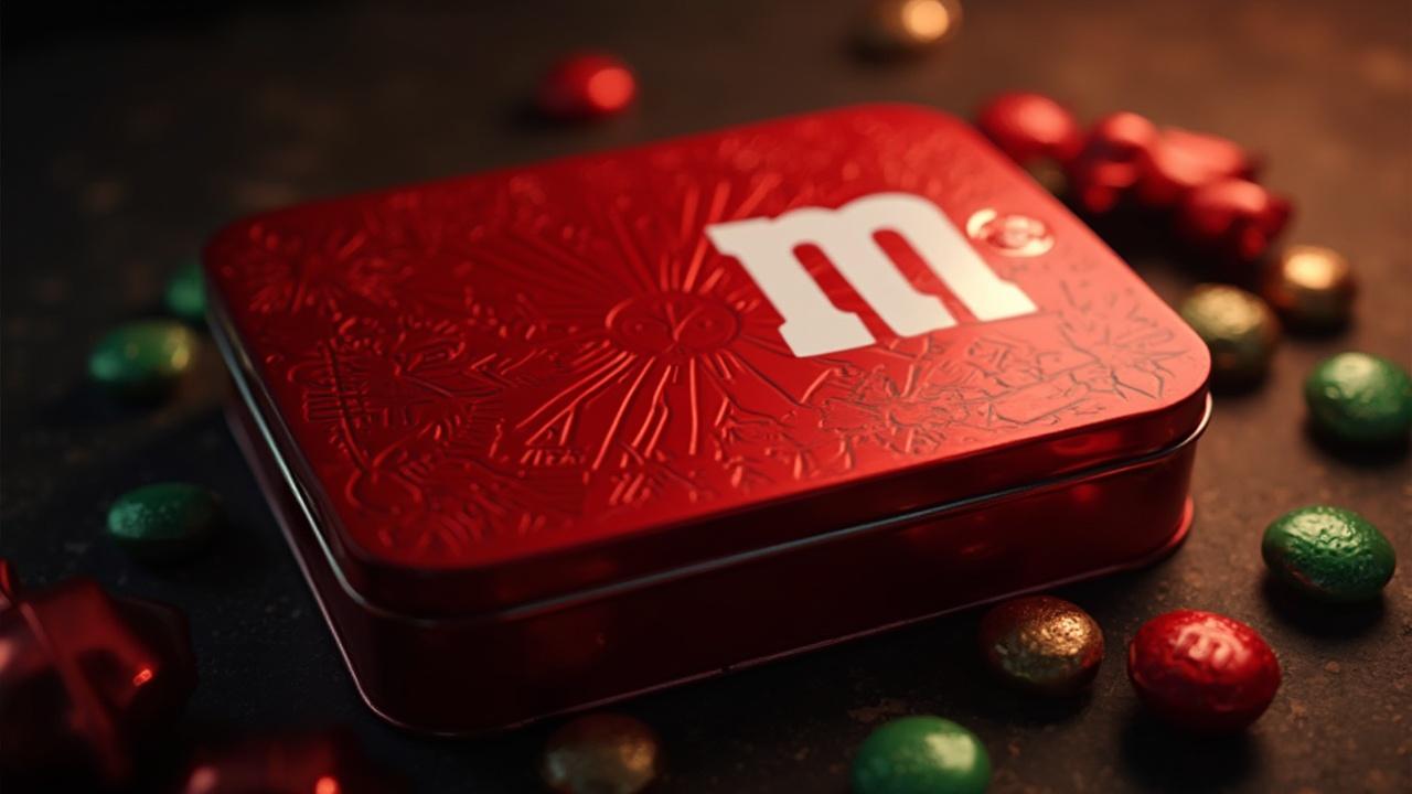 Rappel consommateur : boîte métallique M&Ms Cacahuète 330g Noël retirée de la vente pour risque sanitaire