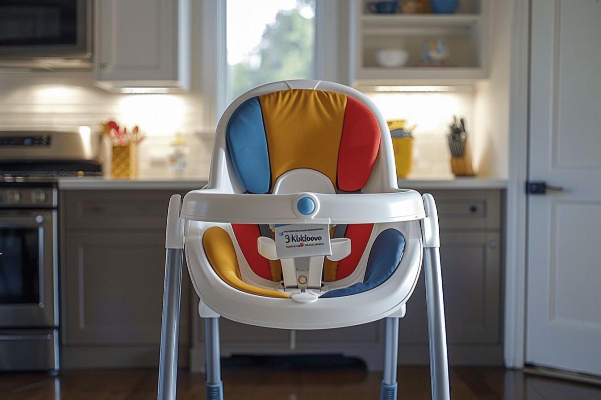 Rappel consommateur : chaise haute Prima 3-en-1 KIKKABOO défectueuse - Informations sécurité