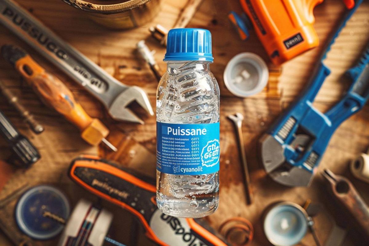 Rappel consommateur : Colle bi-composants PUISSANCE + PENLOC GTI CYANOLIT - Détails et précautions