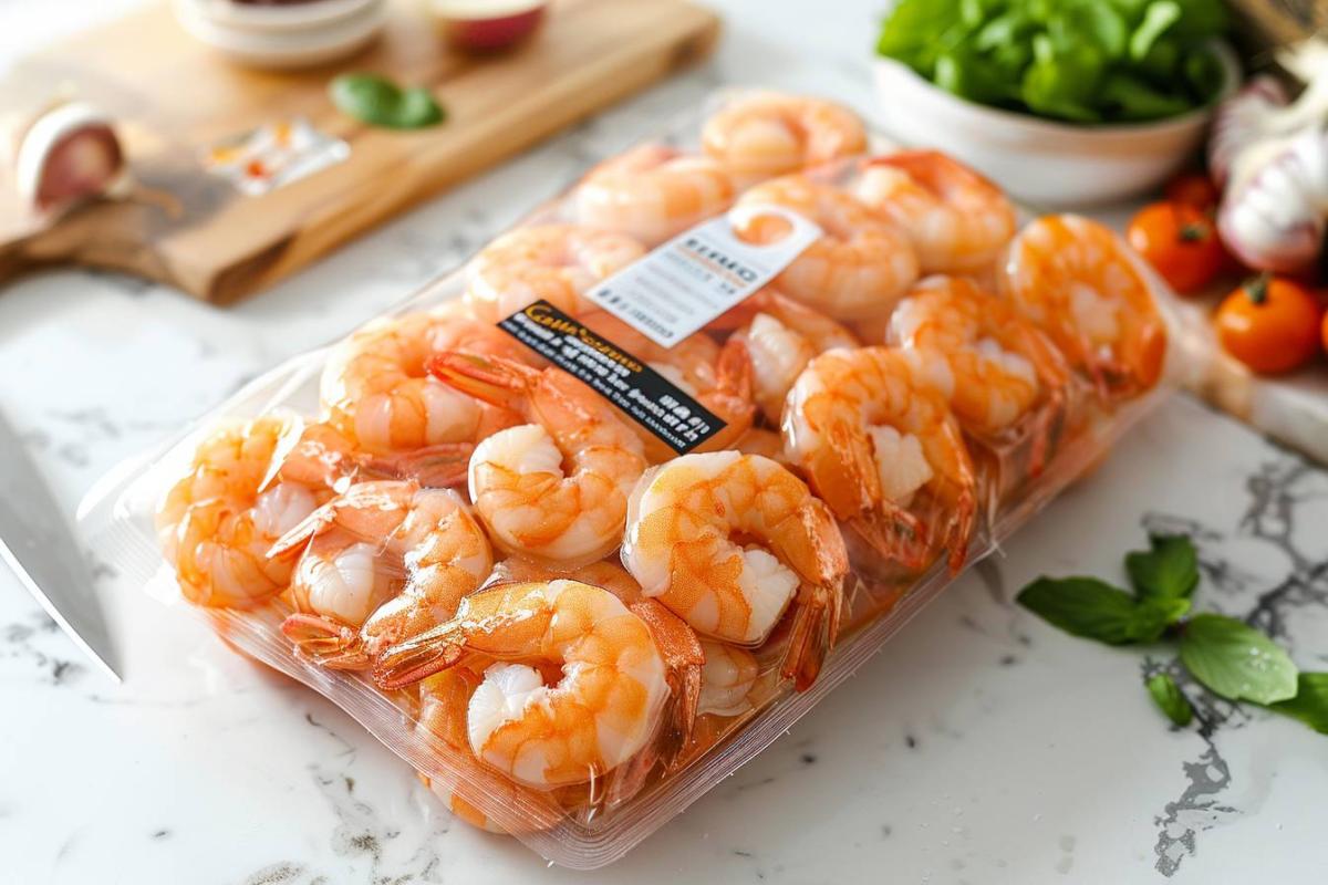 Rappel consommateur : crevettes tropicales entières crues surgelées 400g Golden Seafood en alerte
