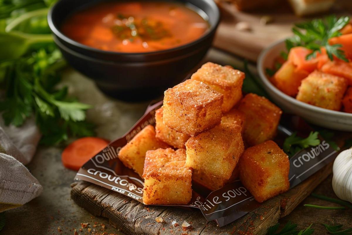 Rappel consommateur : croûtons rouille soupe 925g Palais des Mets - Détails du lot concerné