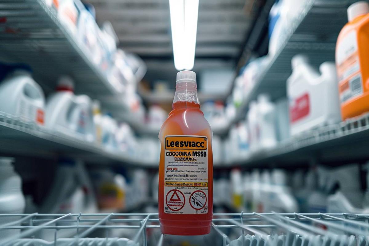 Rappel consommateur - danger potentiel de la lessive LessivActiv' concentrée MSB en vente