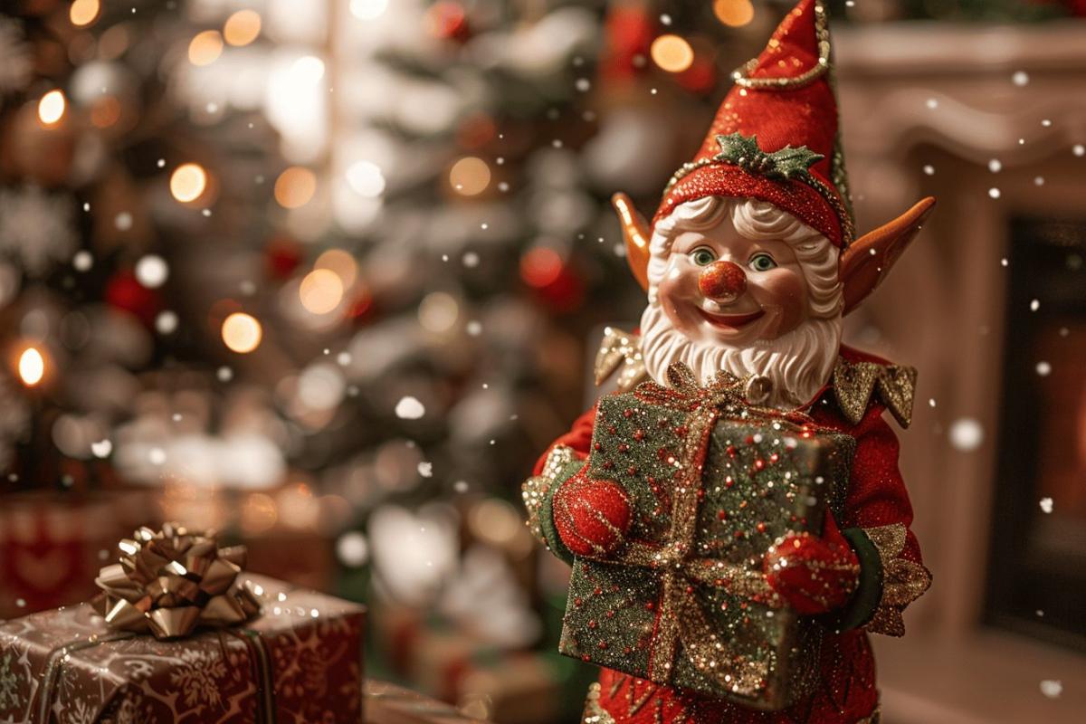 Rappel consommateur : décorations de Noël - lutin assis sans marque retiré du marché