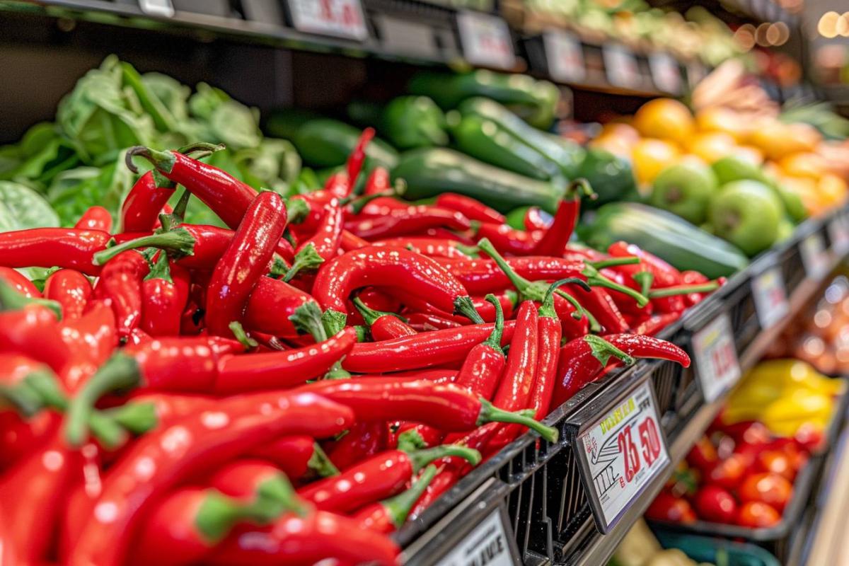 Rappel consommateur : détail mini piment rouge thaï retiré des rayons pour raisons de sécurité