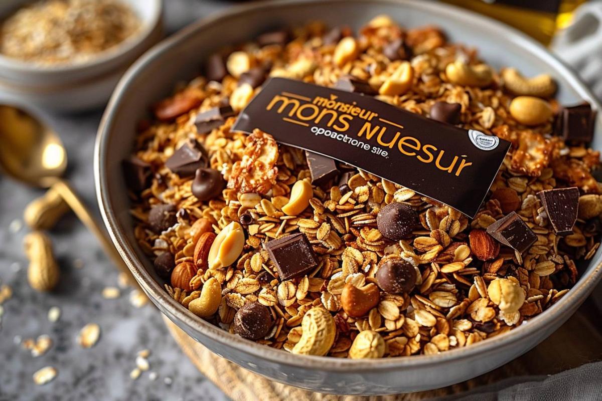 Rappel consommateur - détail muesli croquant chocolat cacahuètes Monsieur Muesli : risques potentiels