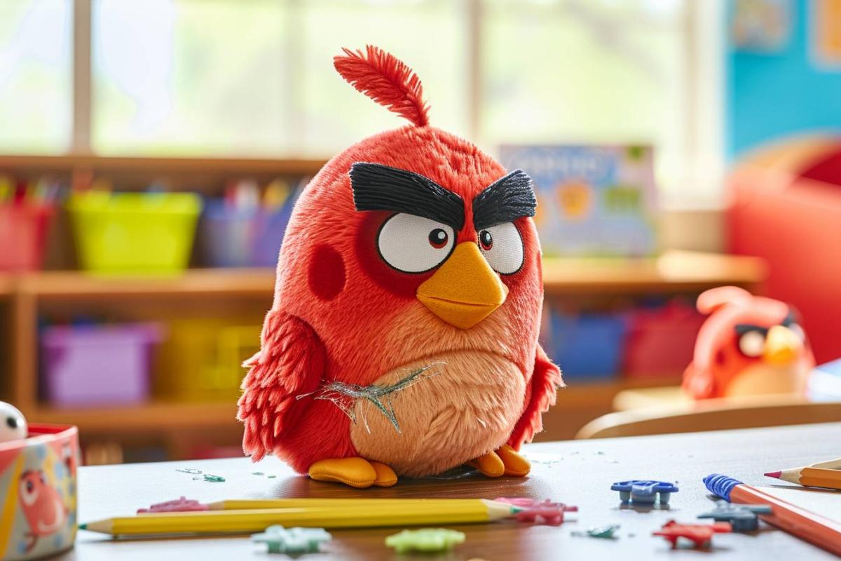 Rappel consommateur : détail peluche embout crayon Angry Birds ROVIO défectueux