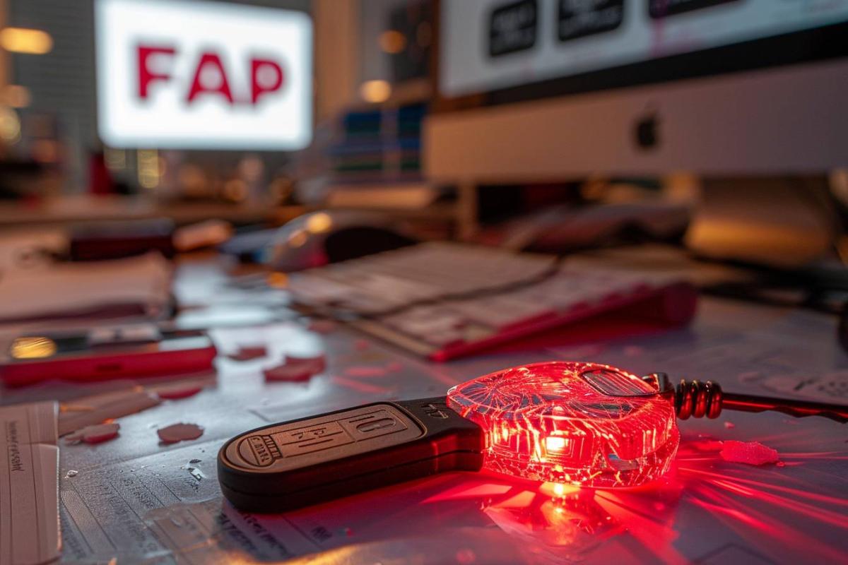 Rappel consommateur - détail sur le porte-clé LED FIAT CHAMP défectueux