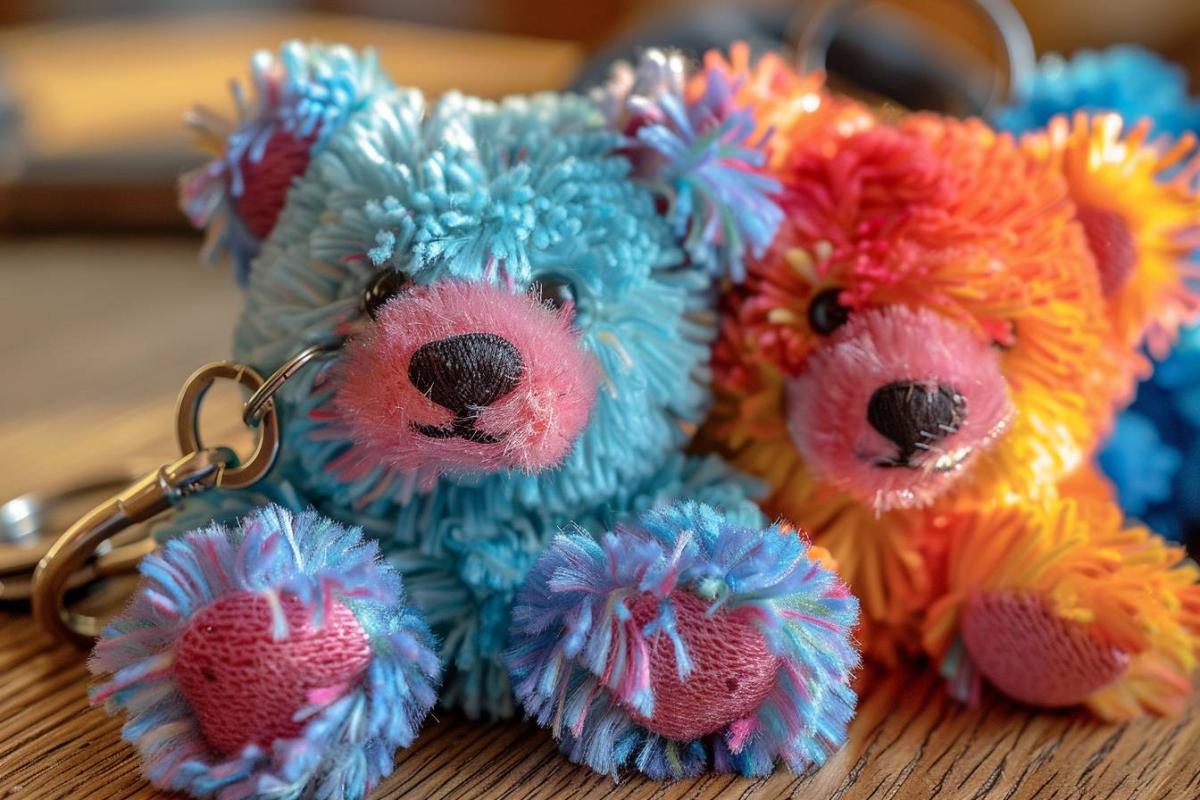 Rappel consommateur : détail du porte-clé Ourson sans marque - Alerte sécurité produit