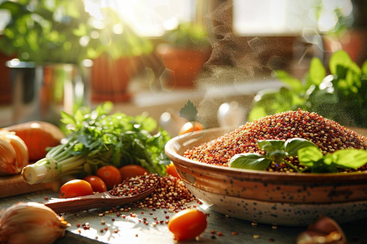 Rappel consommateur : détail du quinoa rouge Sabarot - Alerte sécurité alimentaire