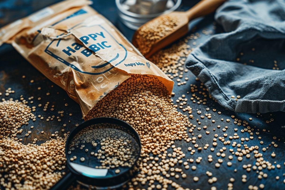 Rappel consommateur : Détail Quinoa vrac HAPPY BIO - Alerte sécurité alimentaire et informations