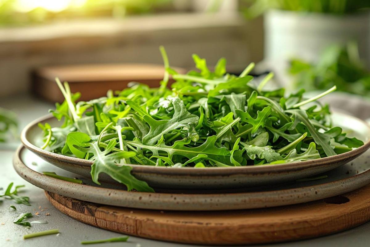 Rappel consommateur - détail sur la salade roquette bio Nature bio potentiellement contaminée