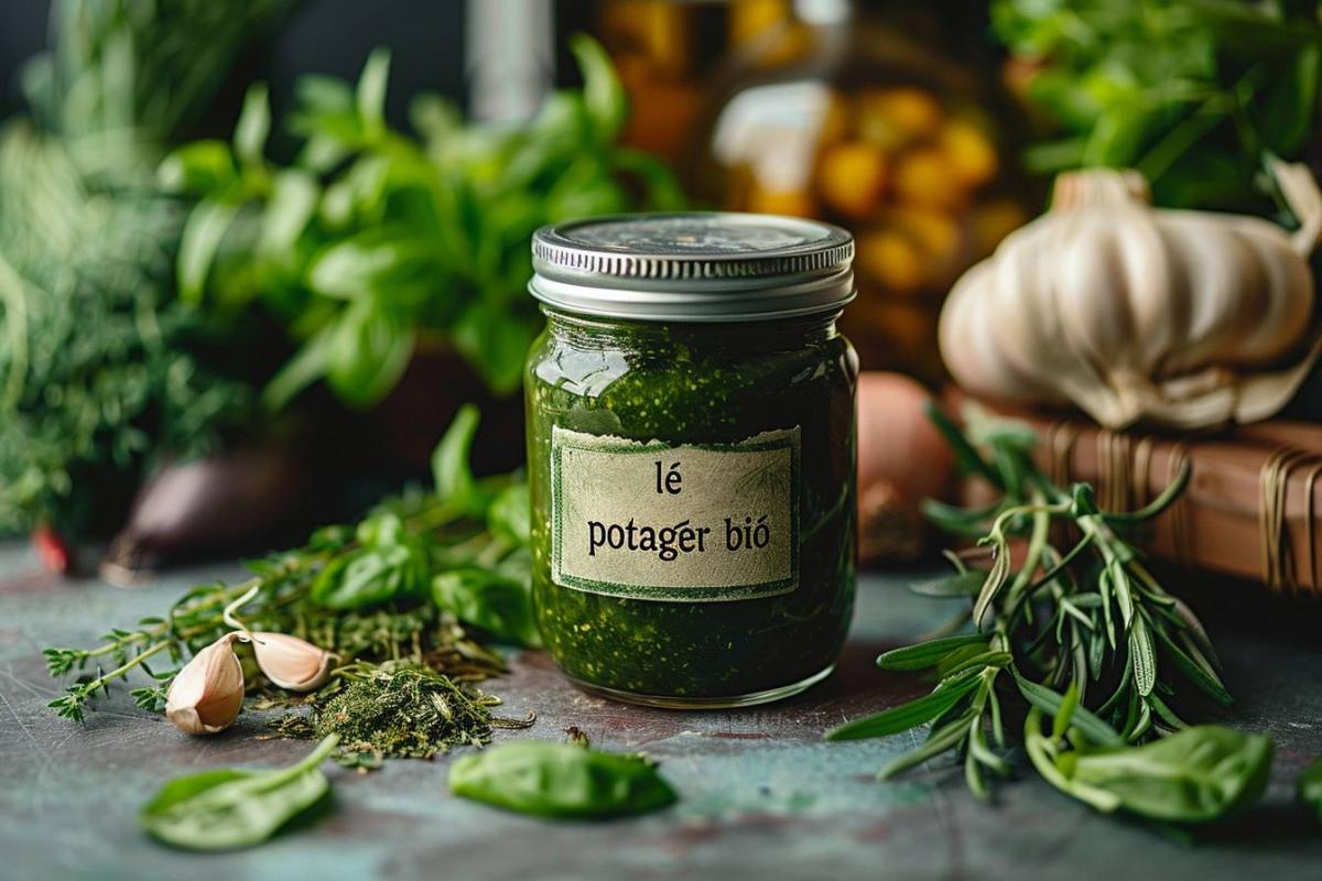 Rappel consommateur : Détail sauce basilic Le potager bio - Risque alimentaire identifié