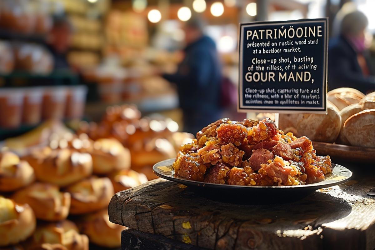 Rappel consommateur : Détail sur les rillettes du Mans PATRIMOINE GOURMAND en stand