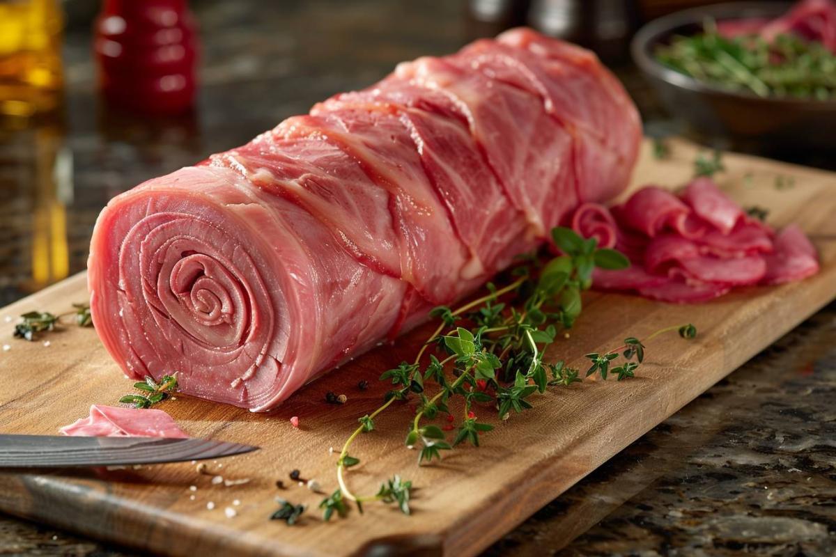 Rappel consommateur : détail tête roulée avec langue Le Choix du Charcutier 190 g, 5 tranches