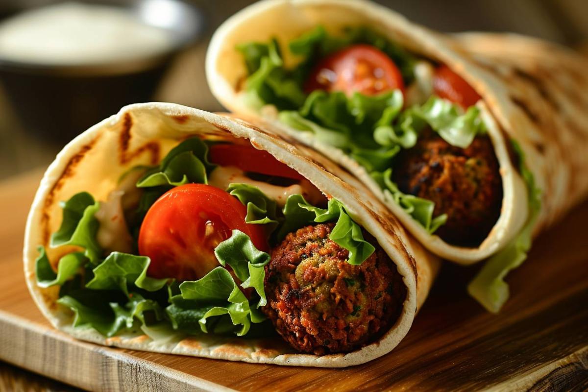 Rappel consommateur : détail wrap falafel tomate et salade 180g Casino Casino