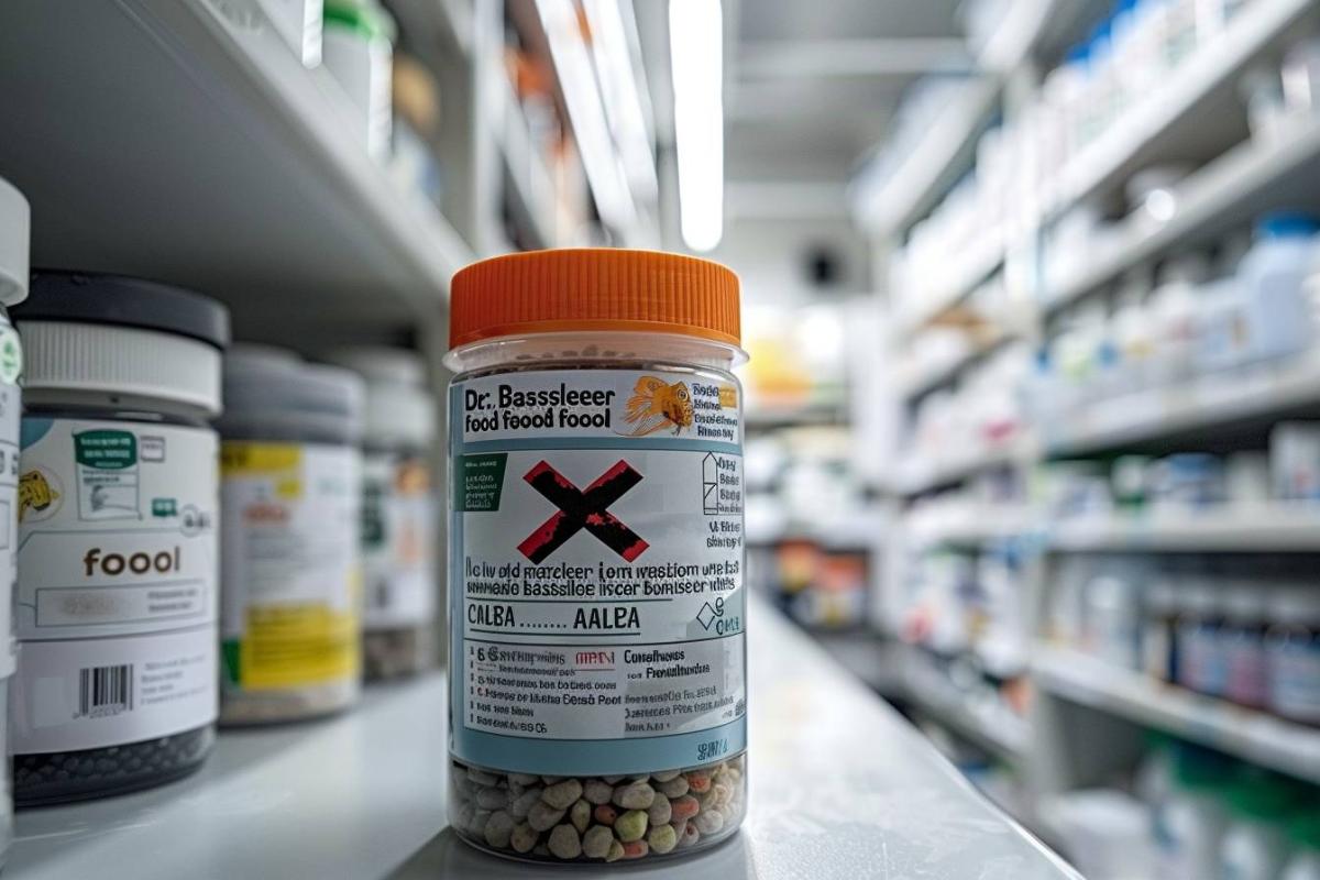 Rappel consommateur : Dr. Bassleer Biofish Food Matrine retiré des ventes pour risques sanitaires