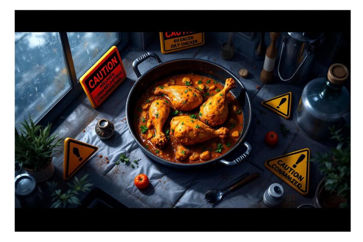 Rappel consommateur : émincé de poulet mariné au curry retiré pour risque sanitaire