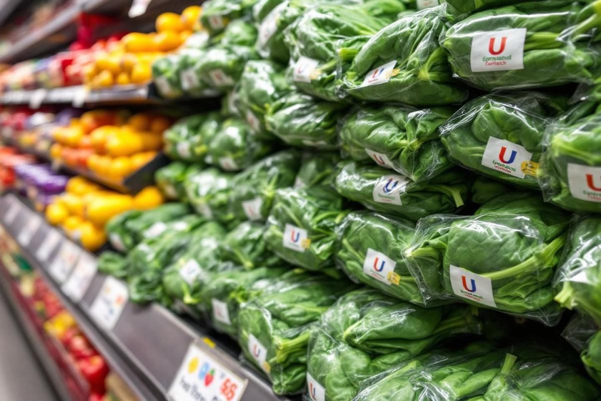 Rappel consommateur : épinards U en branches 1kg - informations détaillées sur le retrait du produit