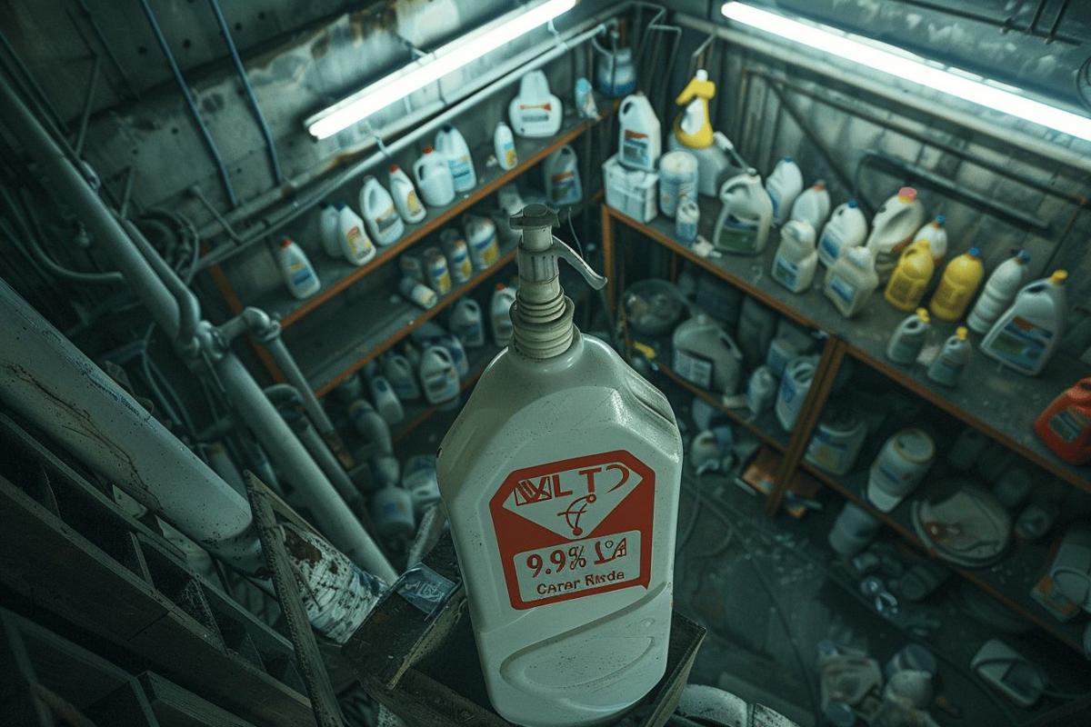 Rappel consommateur : extrait de javel 9.6% sans marque retiré du marché pour risque sanitaire