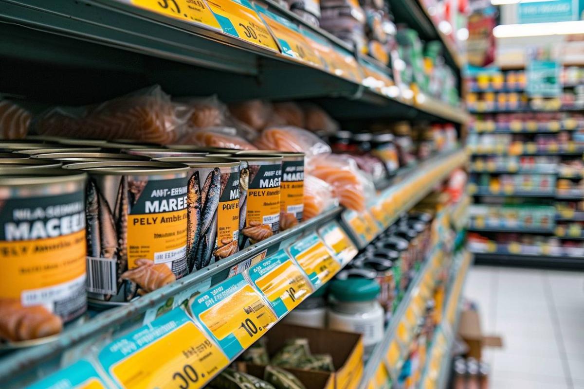 Rappel consommateur : filet de maquereau sans marque retiré des rayons pour risque sanitaire