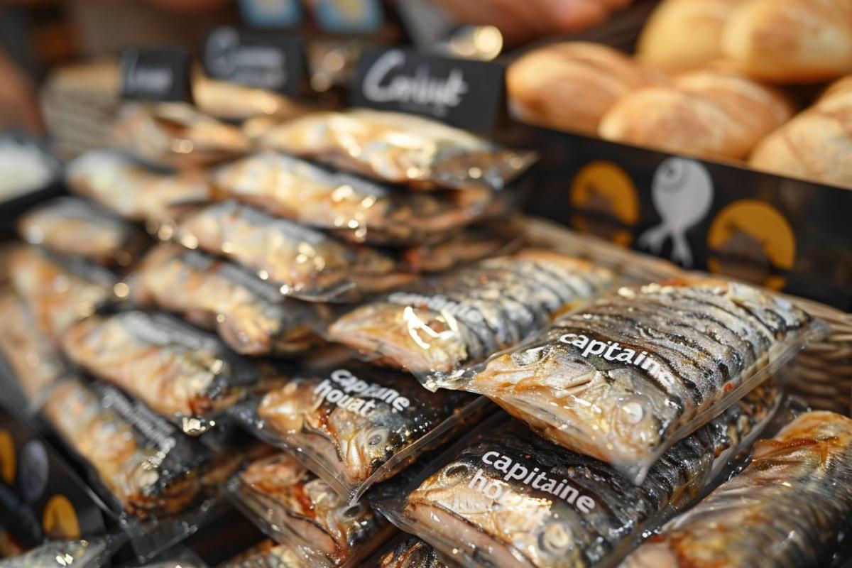 Rappel consommateur : filets de sardines Capitaine Houat retirés de la vente pour risque sanitaire