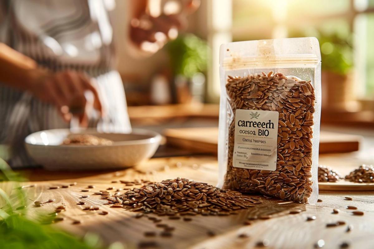 Rappel consommateur : graines de lin brun bio françaises Carrefour BIO - Détails et précautions