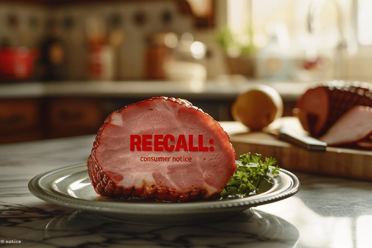 Rappel consommateur : Jambon cuit supérieur Gaul retiré des rayons pour risque sanitaire