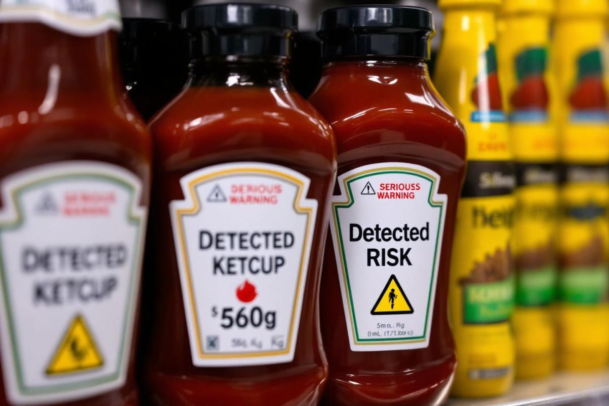 Rappel consommateur : ketchup Prix Mini 560g et U 1kg - risque détecté sur les flacons souples