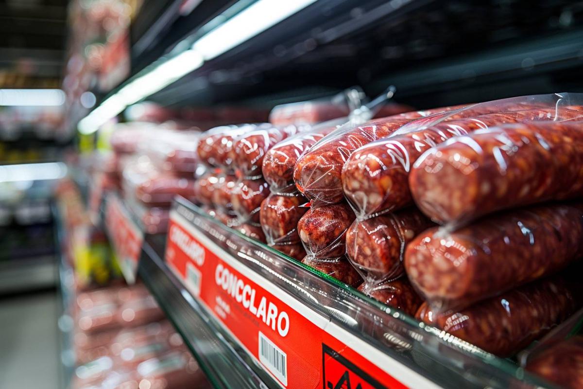 Rappel consommateur : Merguez CONSOLARO retirées de la vente pour risque sanitaire