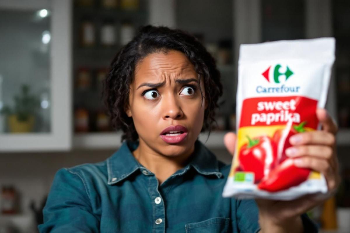 Rappel consommateur : paprika doux Carrefour Classic retiré des rayons pour risque sanitaire
